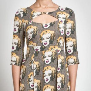 SUPER RARE -- Andy Warhol by Pepe Jeans London Marilyn Monroe Dress